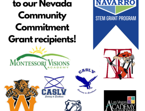 Navarro Announces Nevada Community Commitment Grant Award Winners